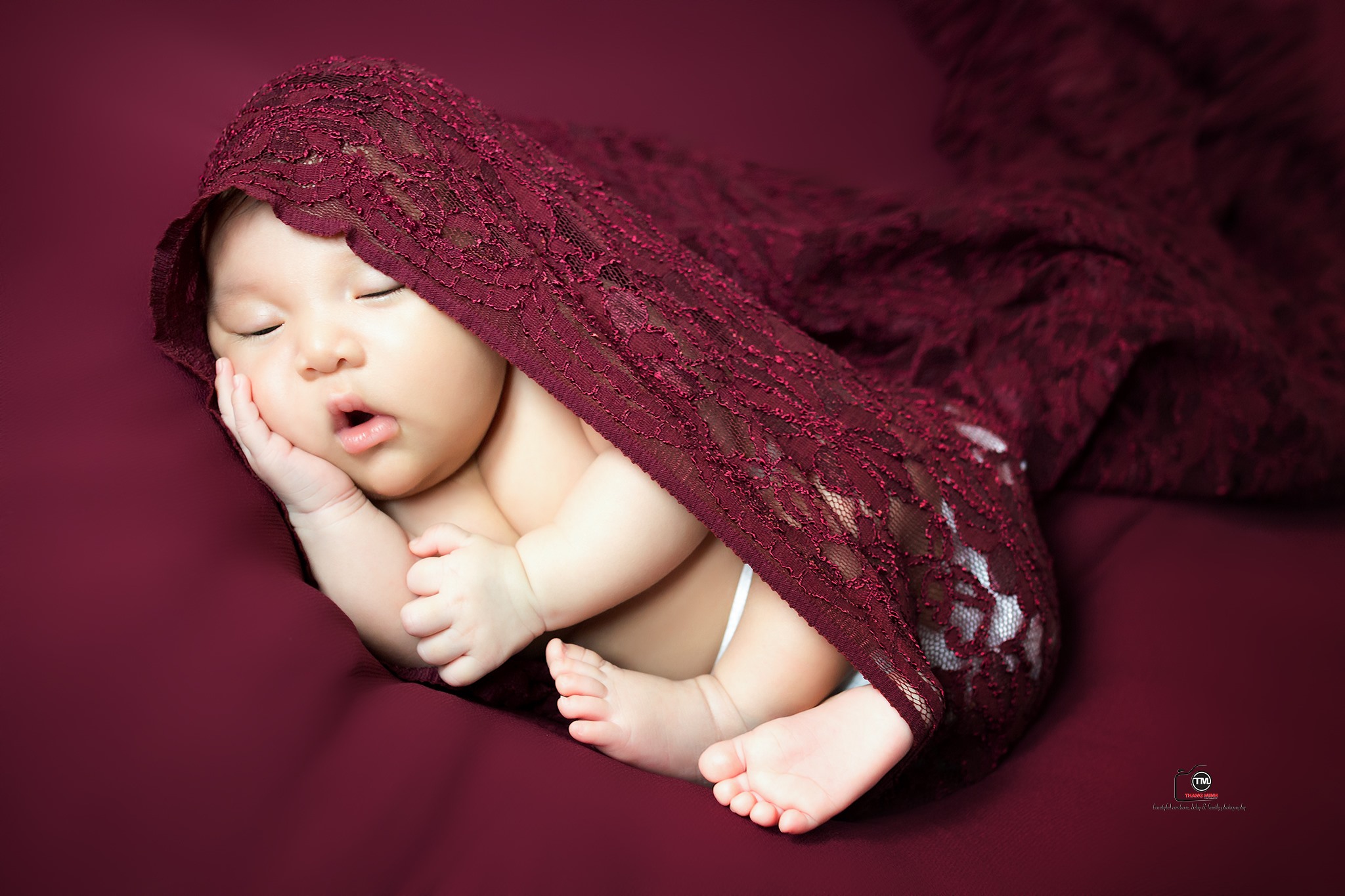 Chụp hình bé sơ sinh Thắng Minh
